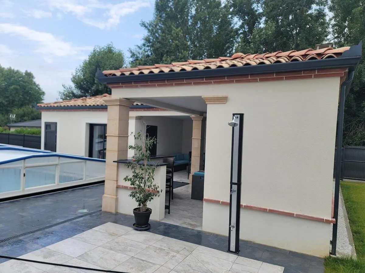 Chambre Cosy Cadre Idyllique Option Spa, Sauna , Piscine Castelsarrasin 0*,  Francie